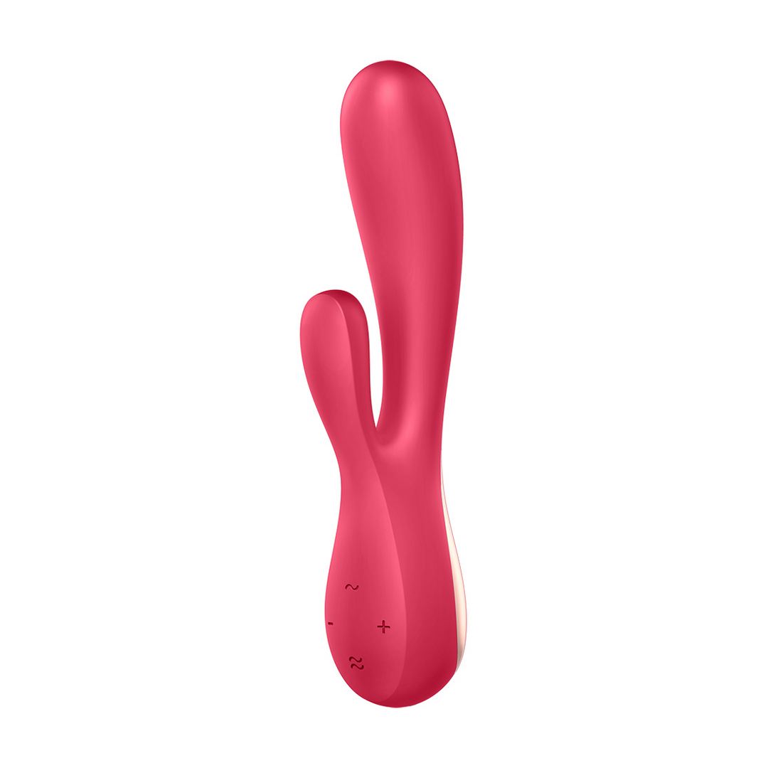 Mono Flex - Rabbit Vibrator - Rood Rot - 0
