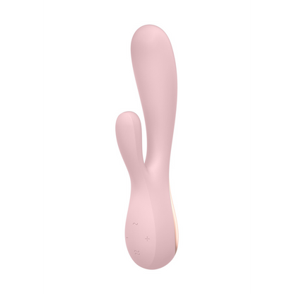 Mono Flex - Rabbit Vibrator - Mauve Rot - 0