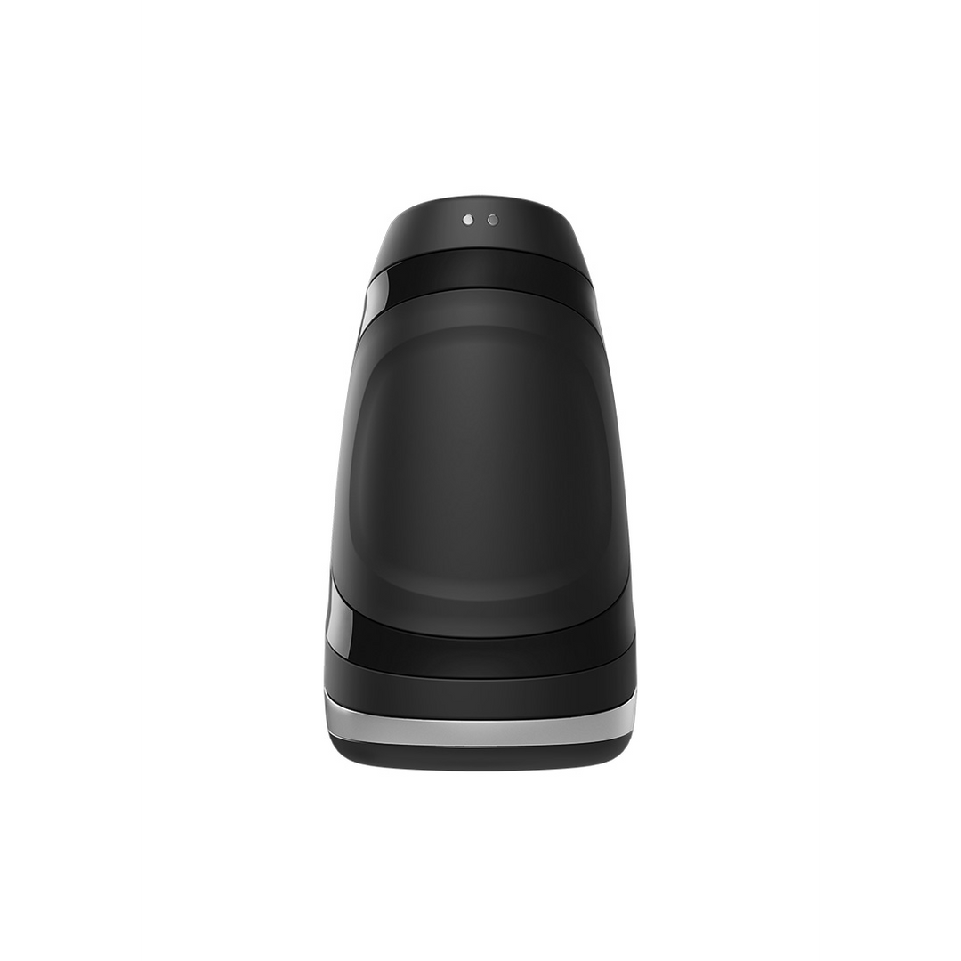 Mannen Heat Vibration - Verwarmende en Vibrerende Masturbator - Zwart Schwarz - 1